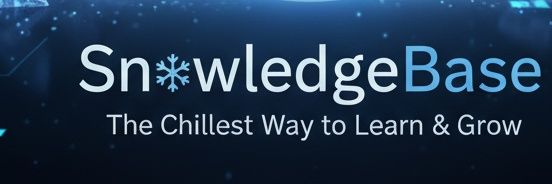 SnowledgeBase's profile banner image