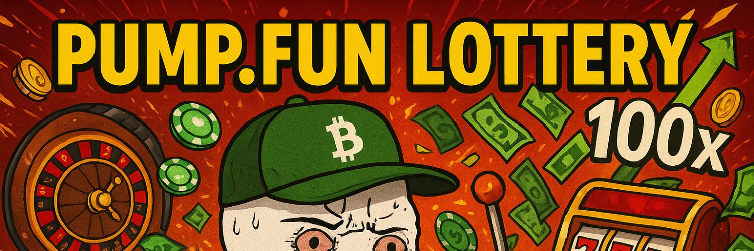 100xpumplottery's profile banner image