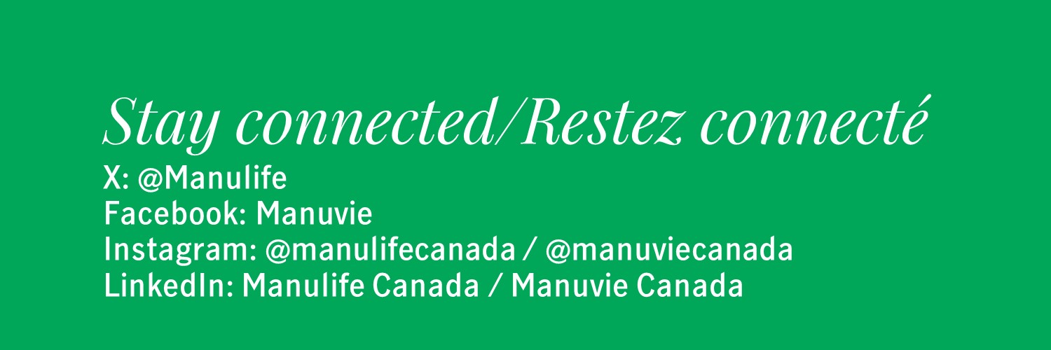 Follow @Manulife banner