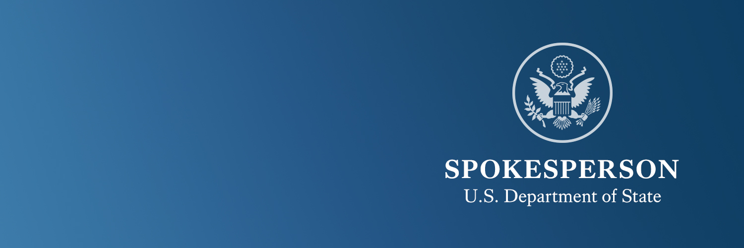 State Department Spokesperson 2013-2025's banner