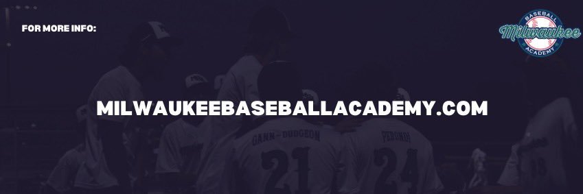 MKE Baseball Academy banner