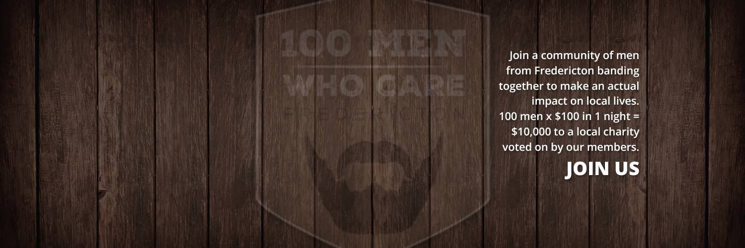 100MenFredericton banner