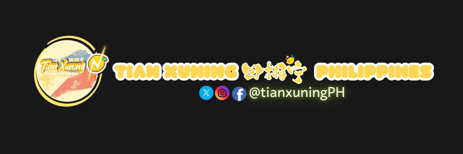 TIAN XUNING-田栩宁 PHILIPPINES banner