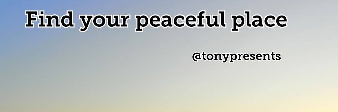 Tony McNicoll banner