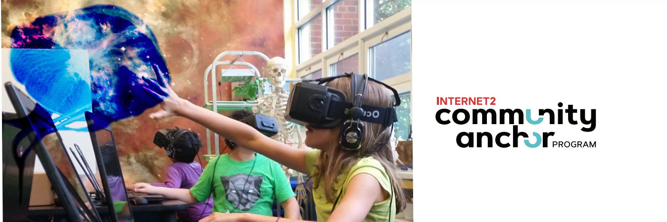 Internet2 Community Anchor Program  (CAP) banner