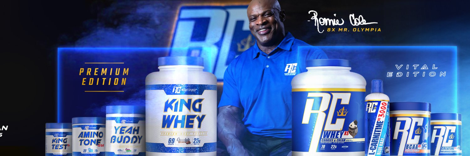 Ronnie Coleman's banner