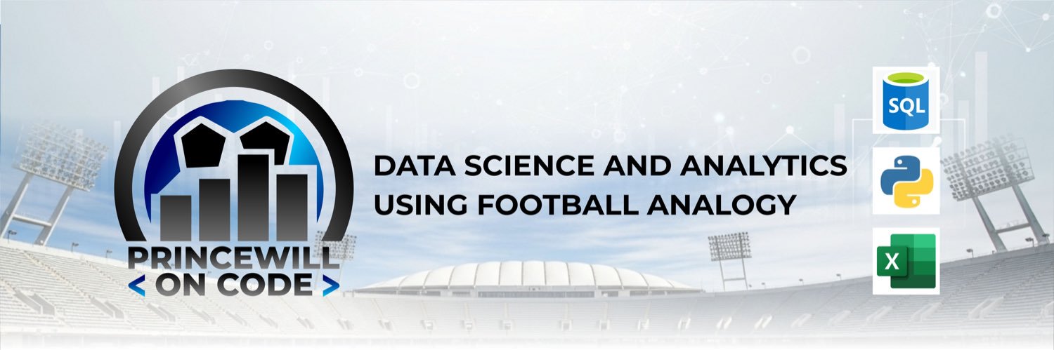 Princewill on Code ⚽️📊 banner