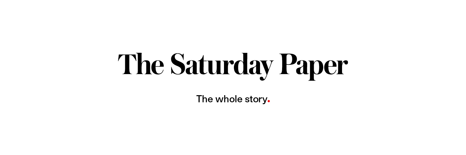 The Saturday Paper's banner