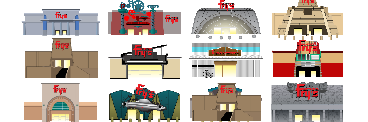 Fry's Electronics banner