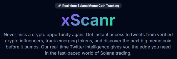 XScanr's profile banner image