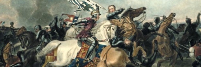 A P banner