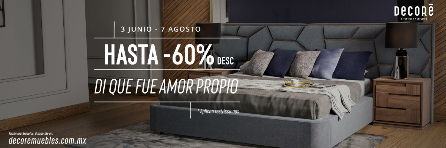 DecoreMuebles's profile banner image