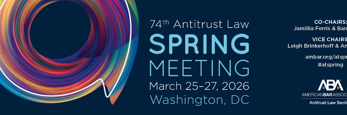 ABA Antitrust Law Section banner