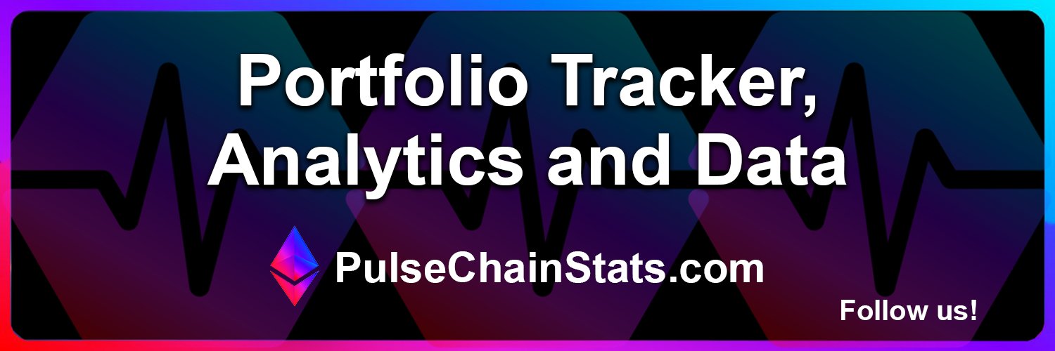 PulseChainStats.com | PulseChain Stats & Portfolio banner