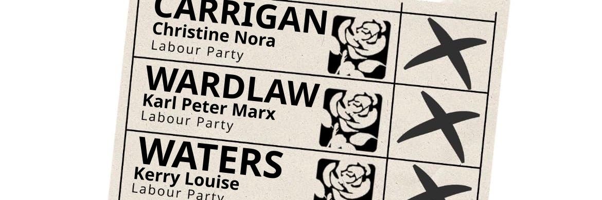 Cllr Karl Wardlaw banner