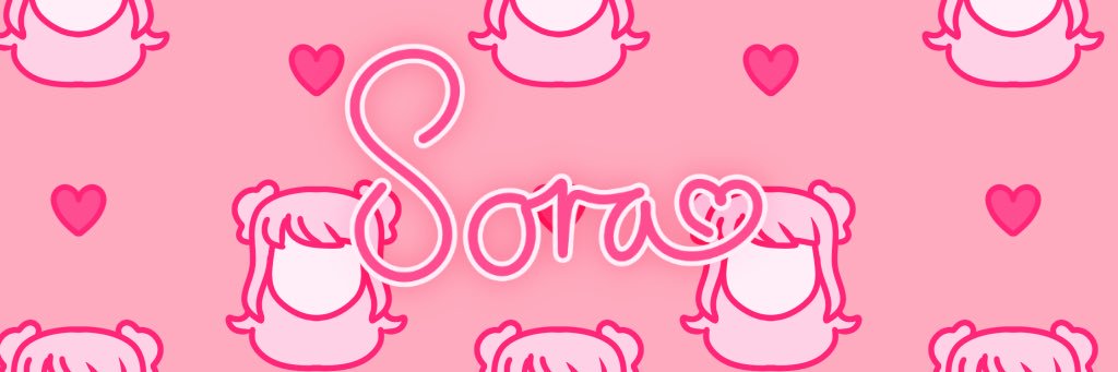 Sora 💕🎶 banner