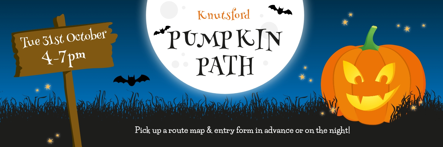 Knutsford Pumpkin Path 🎃 banner