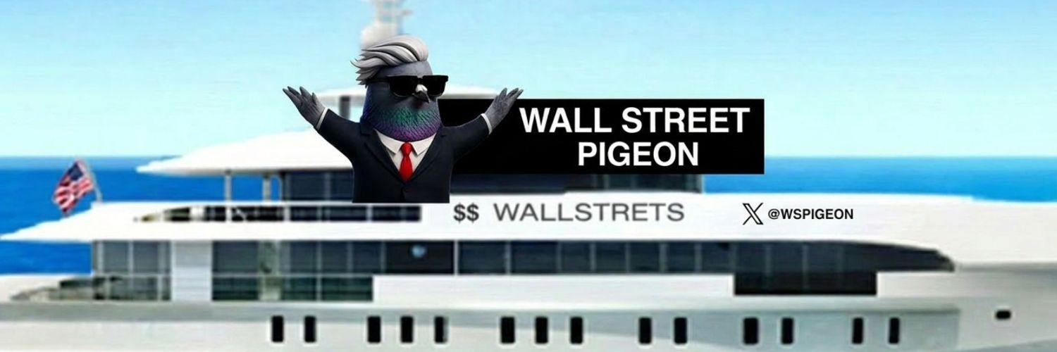 Wall Street Pigeon banner