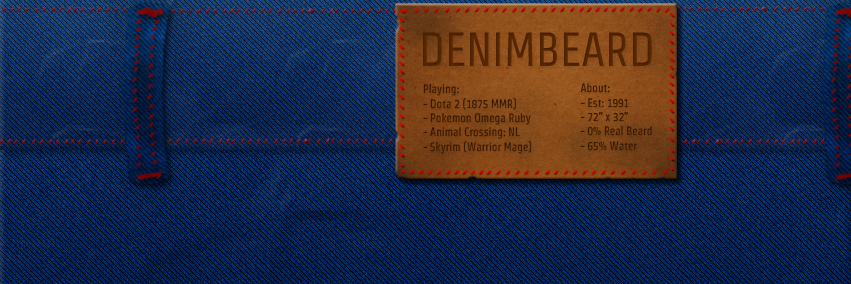 A Denim Bearded Coot banner