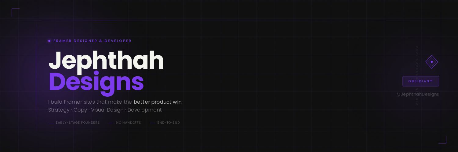 JephthahDesigns's profile banner image
