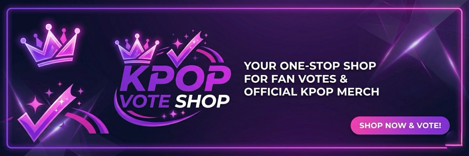 KPOP VOTE SELL banner