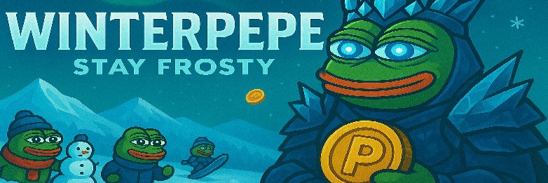 WinterPepe | Stay Frosty ❄️🐸 banner