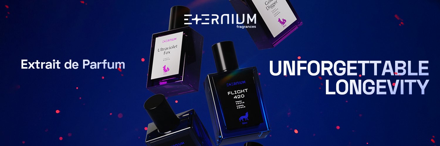 Eternium Fragrances banner