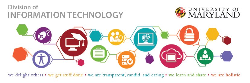 UMD IT banner