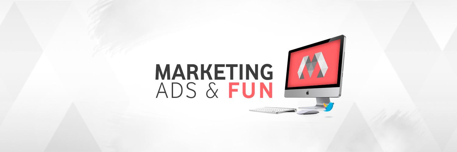 Marketing, Ads & Fun banner