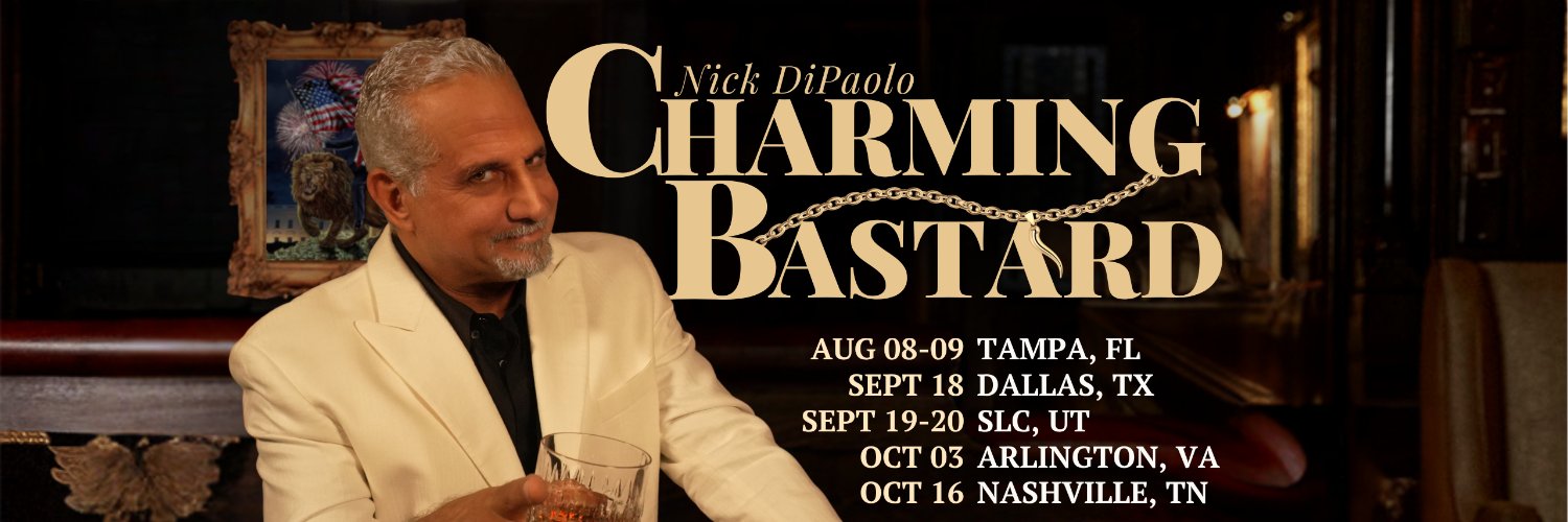 Nick DiPaolo COMEDIAN's banner