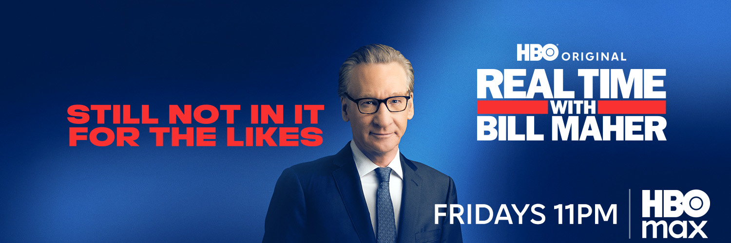 Bill Maher's banner