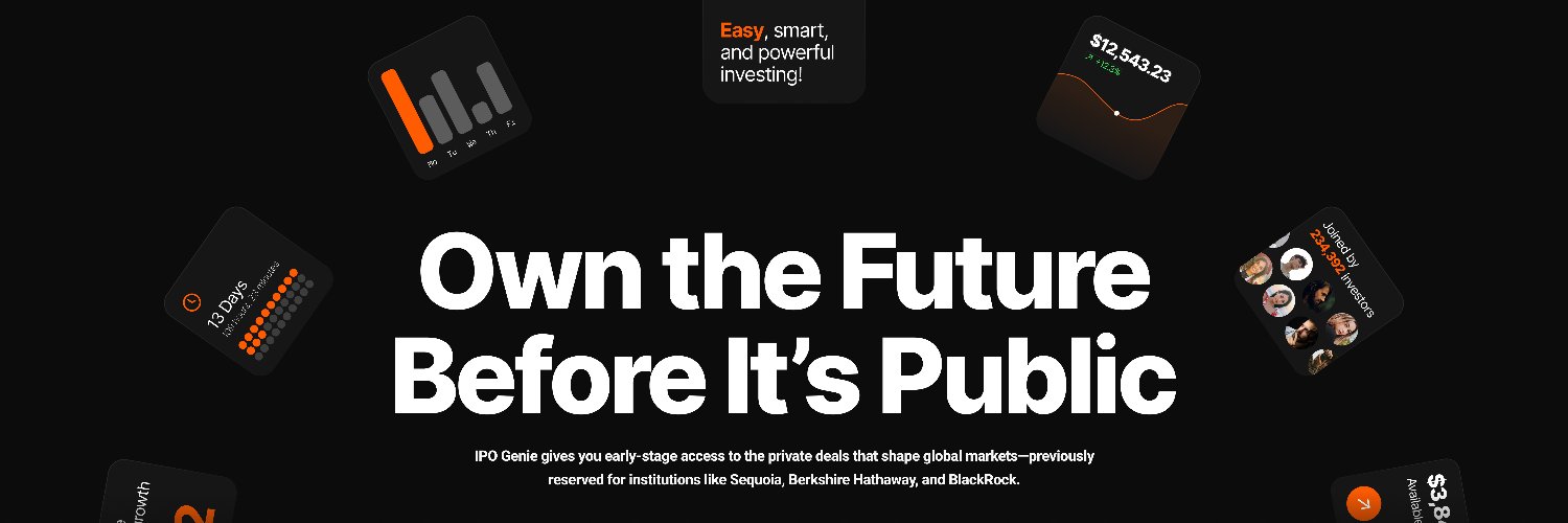 IPO Genie Official banner