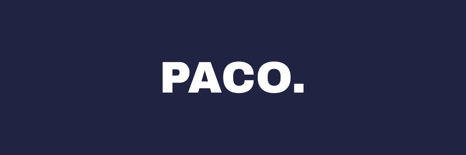 Paco banner