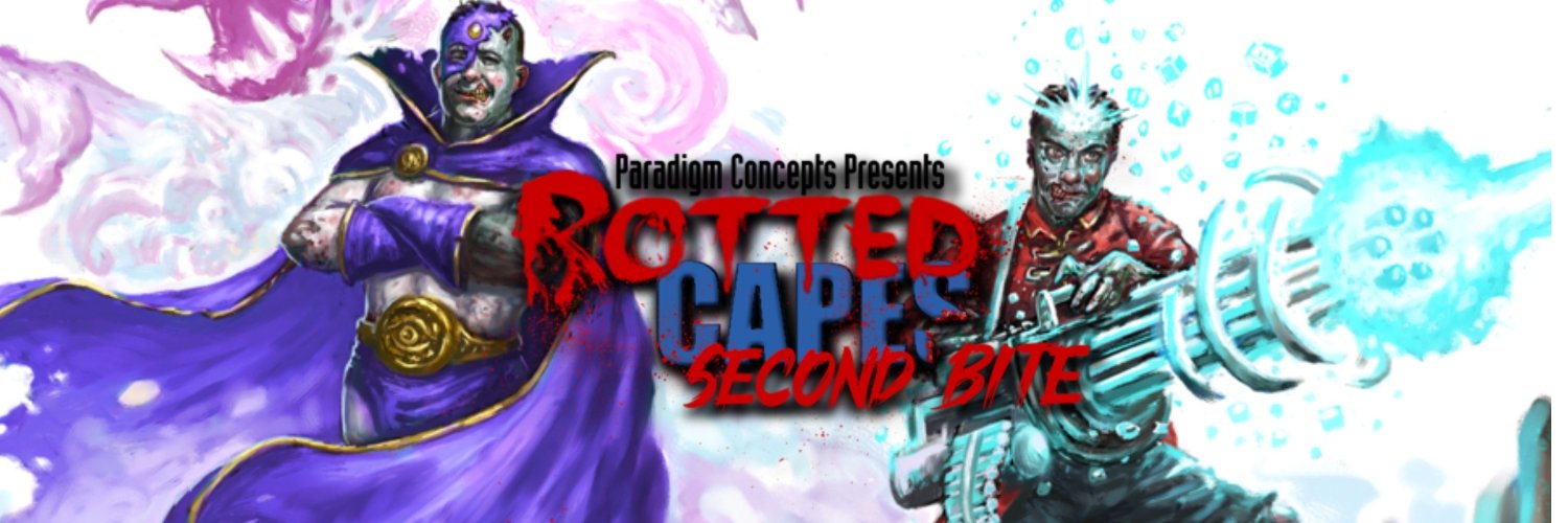 Rotted Capes (Kickstarter in bio) banner
