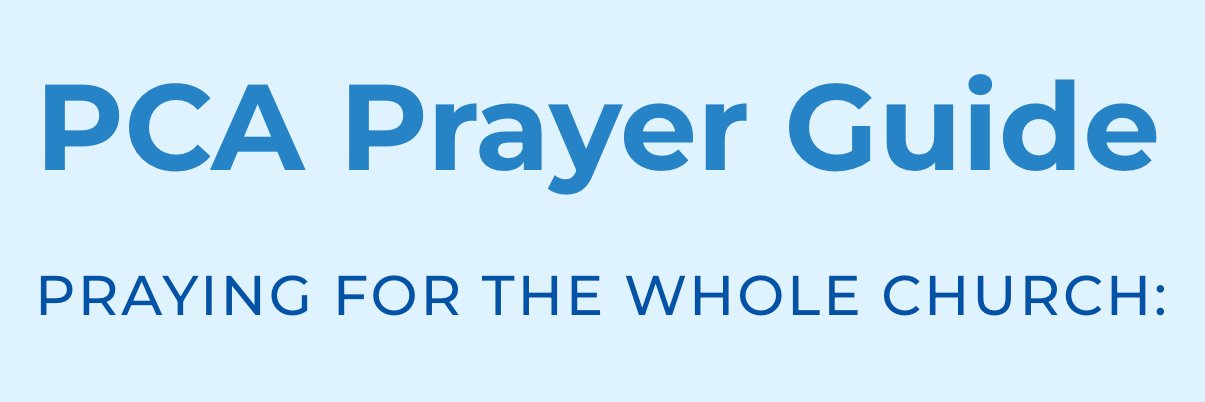 PrayforPCA's profile banner image