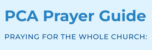 PrayforPCA Profile Banner