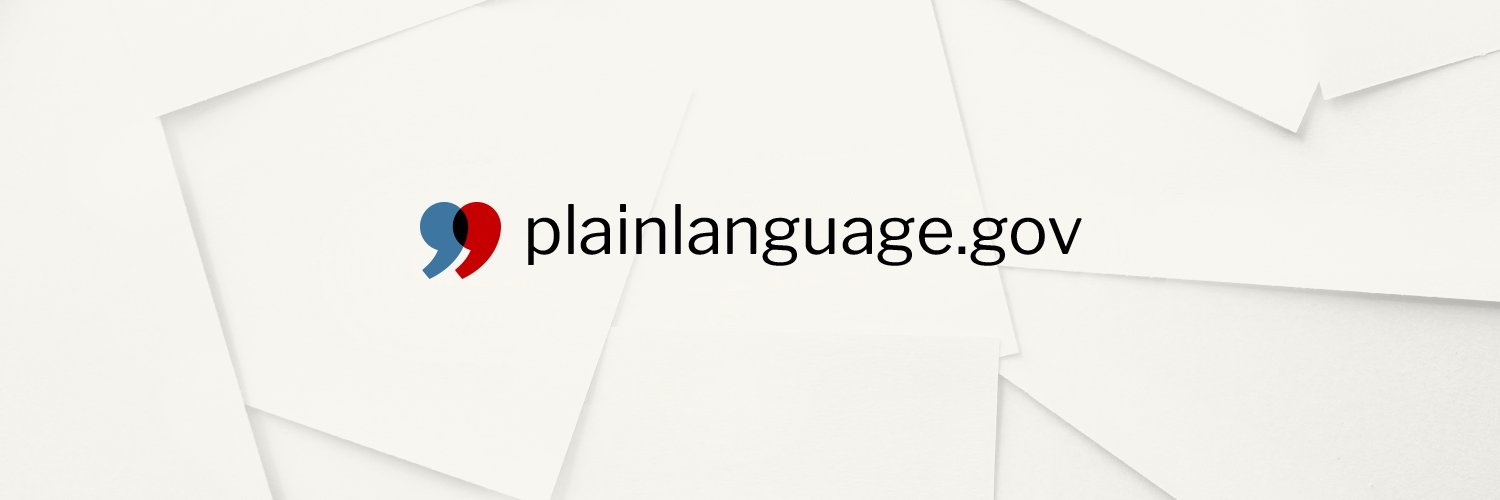 PlainLanguage.gov banner