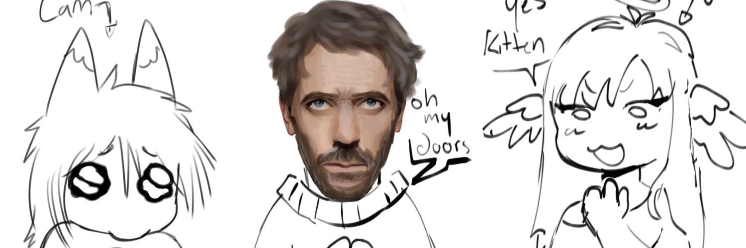Lou || Dr. Gregory House of #shtwt! banner