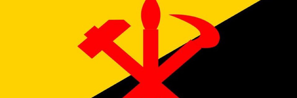 Gargantuan Bronze Lenin Head banner