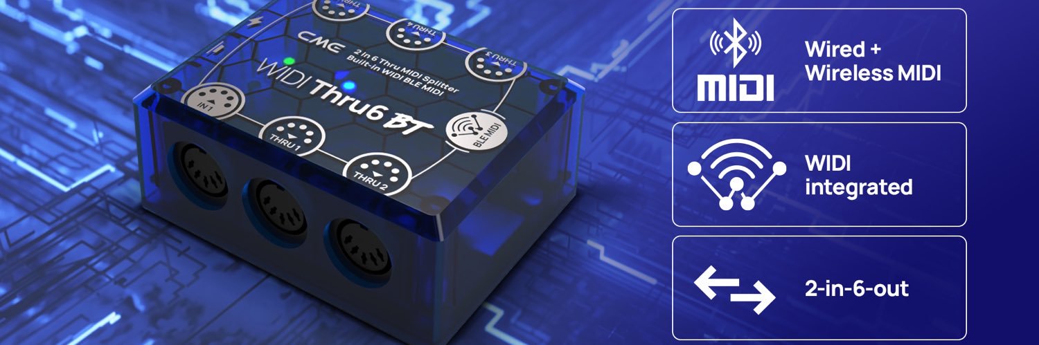 CME Pro - The MIDI Experts banner