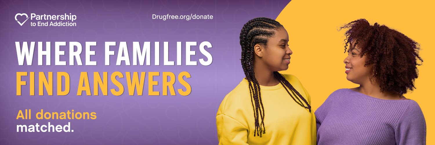Partnership to End Addiction's banner