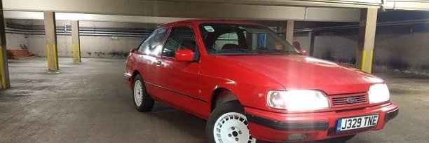Ford Sierra Coupe banner