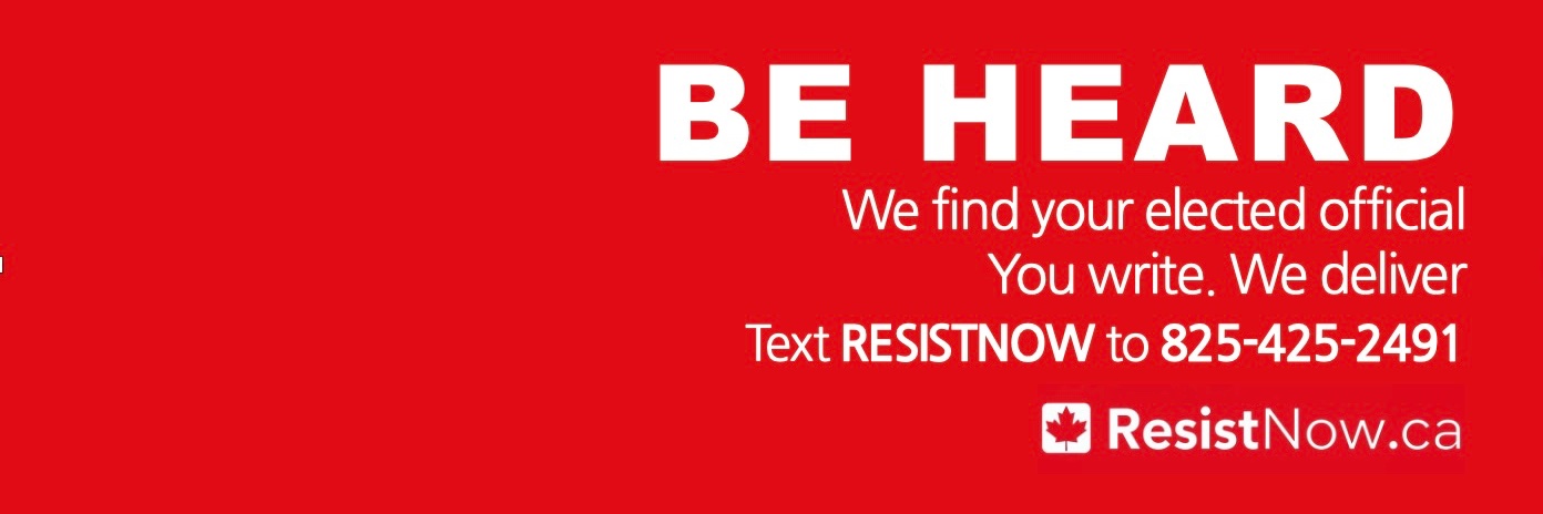 ResistNowCanada banner