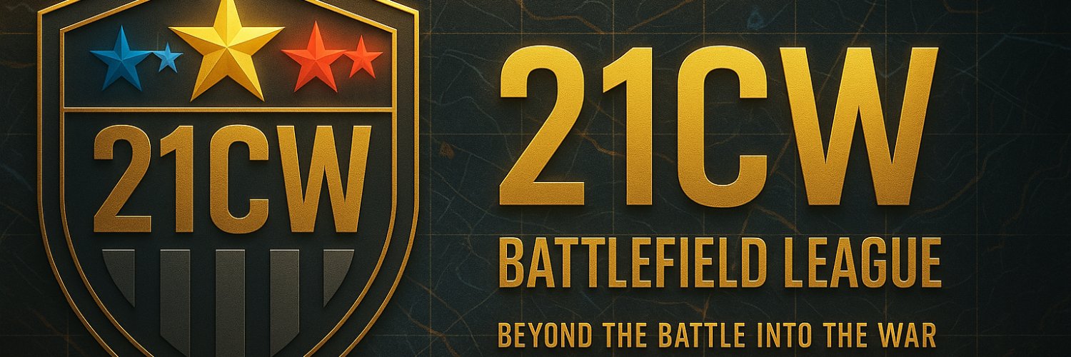 21CW The Battlefield League banner