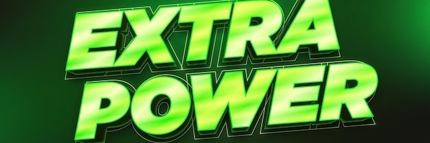 Extra-power banner