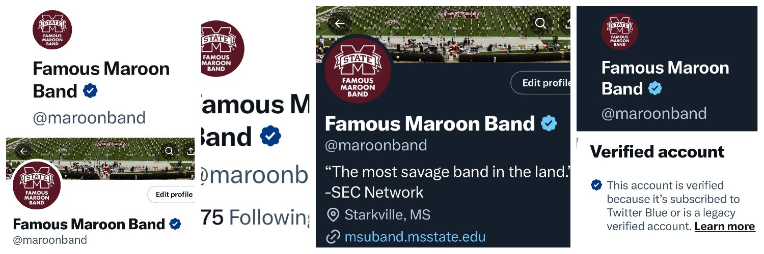 maroonband's profile banner image