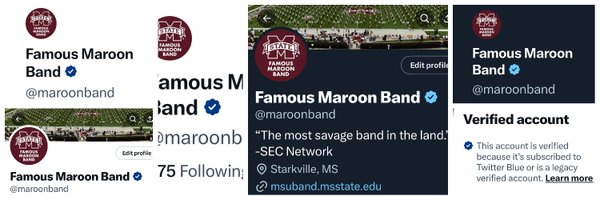 Famous Maroon Band Profile Banner