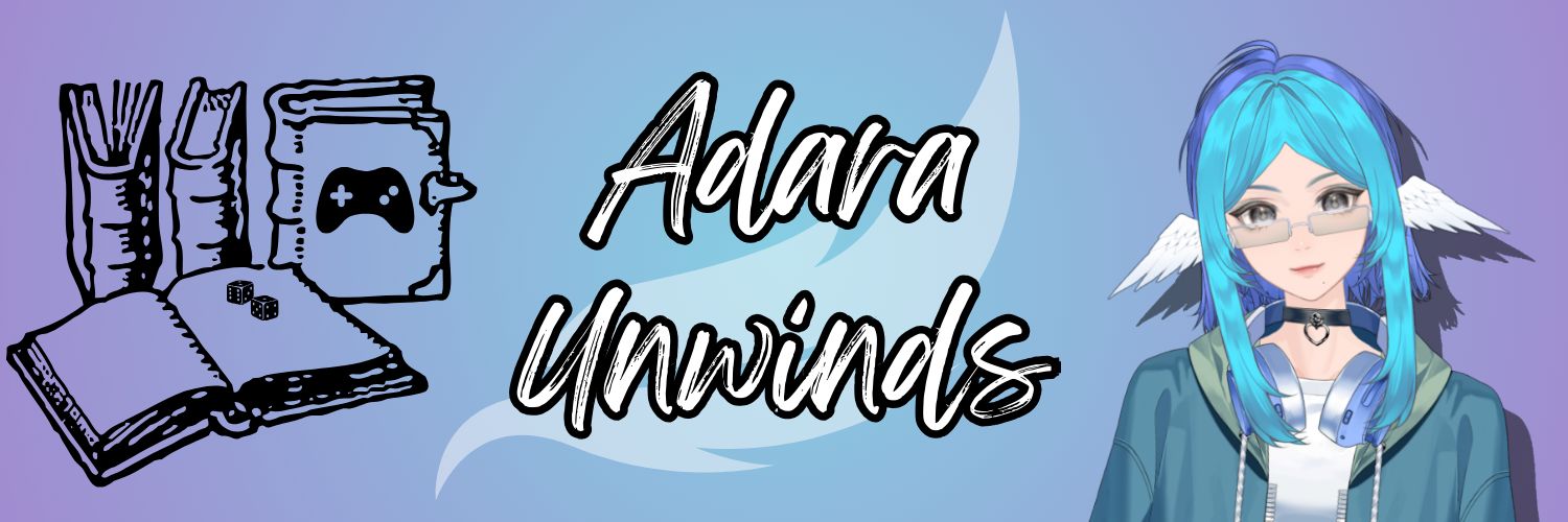 Adara Unwinds VT ✒️🪶 banner