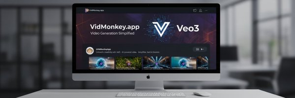 VidMonkeyApp Profile Banner