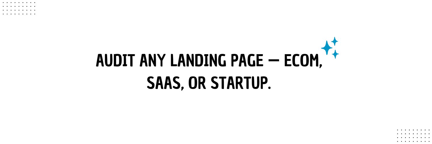 Crovise AI | Landing Page Audits banner